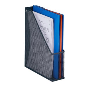 Range-revues 2 Compartiments Anthracite - Accessoire de bureau Range-revues 2 Compartiments Anthracite - Accessoire de bureau