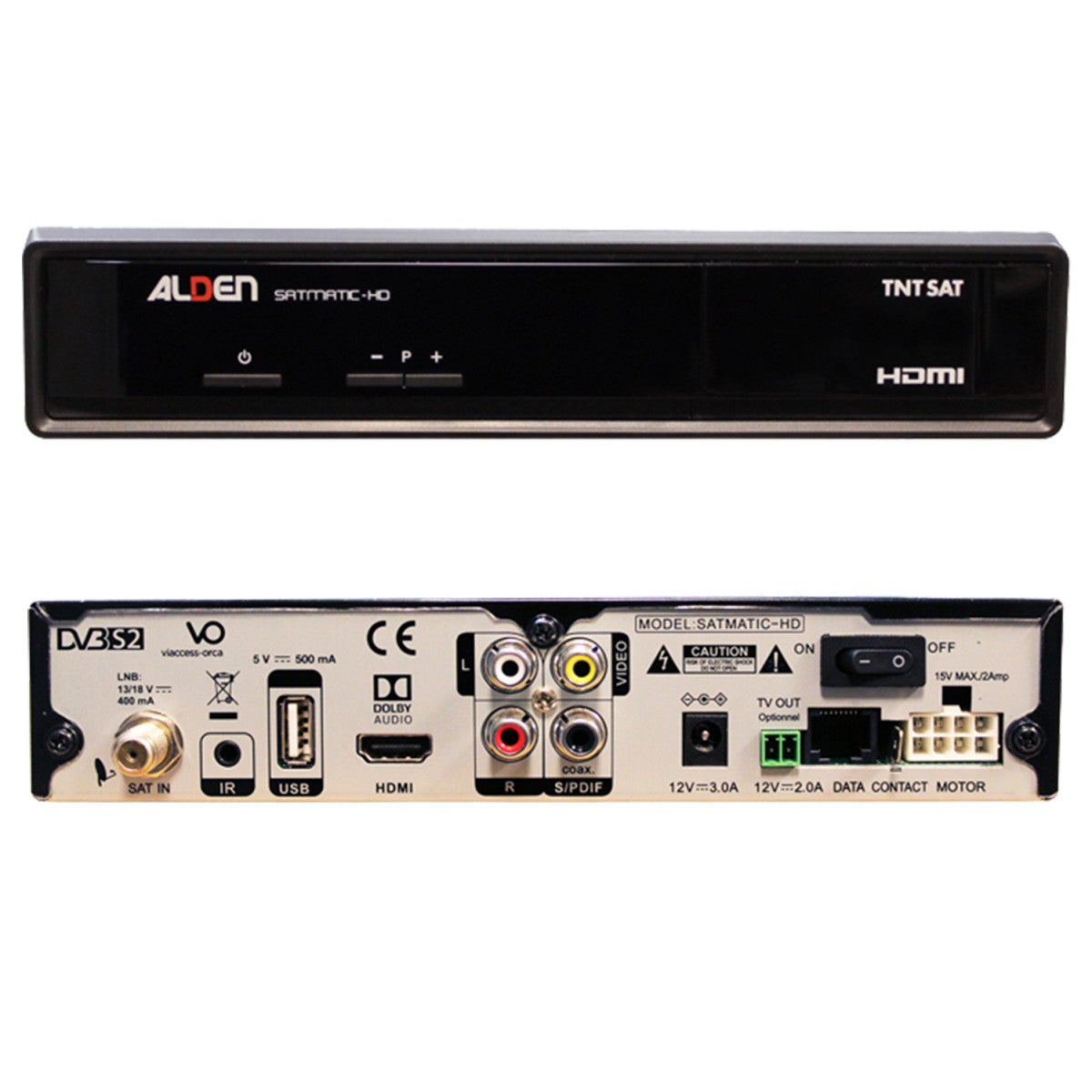 ALDEN SATMATIC Récepteur TV Satellite TNTSAT HD pour Antenne Automatique ALDEN - 3