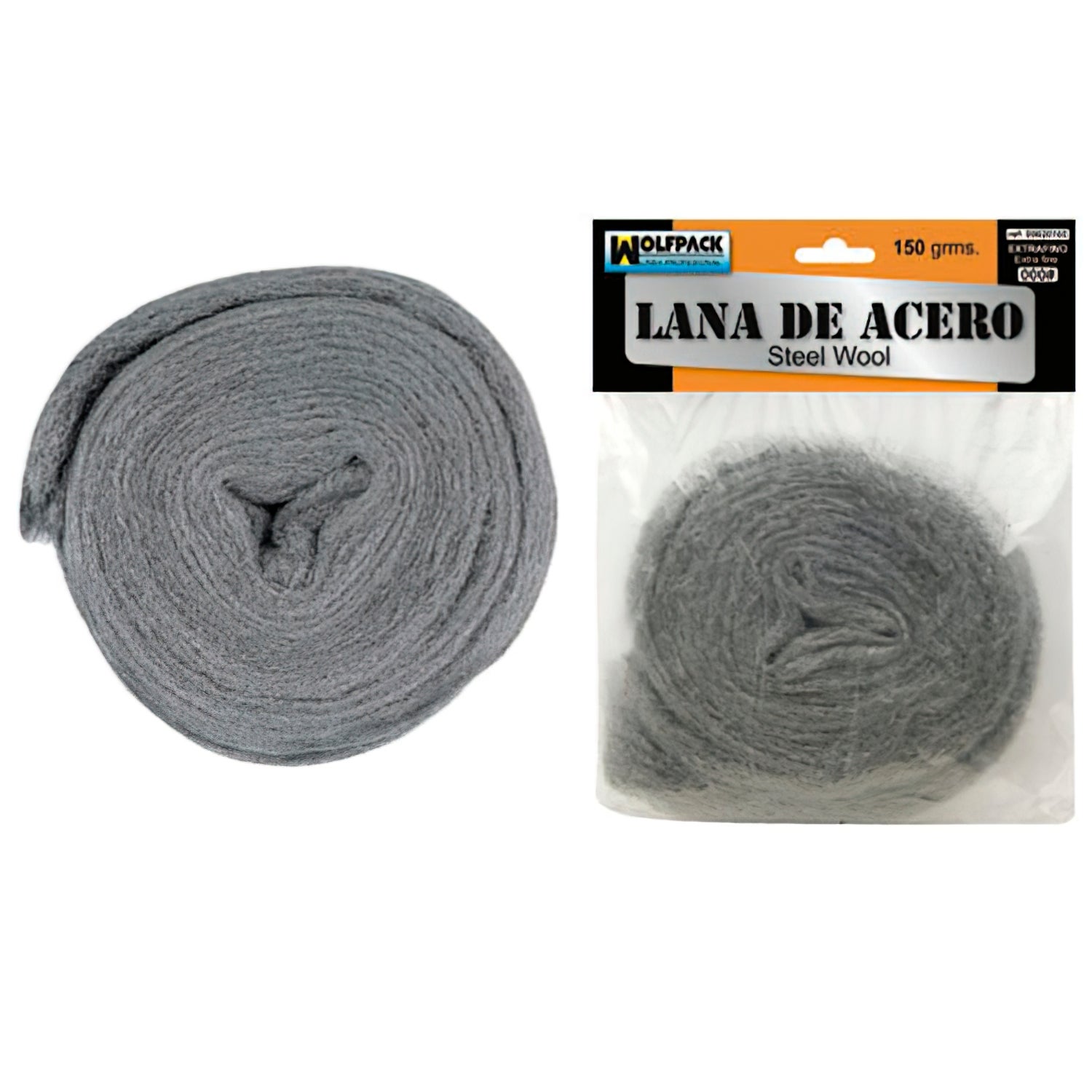 Laine D'Acier Inox KWB 150g - Extra Fine, Pour Nettoyage Et Polissage Métal/Bois