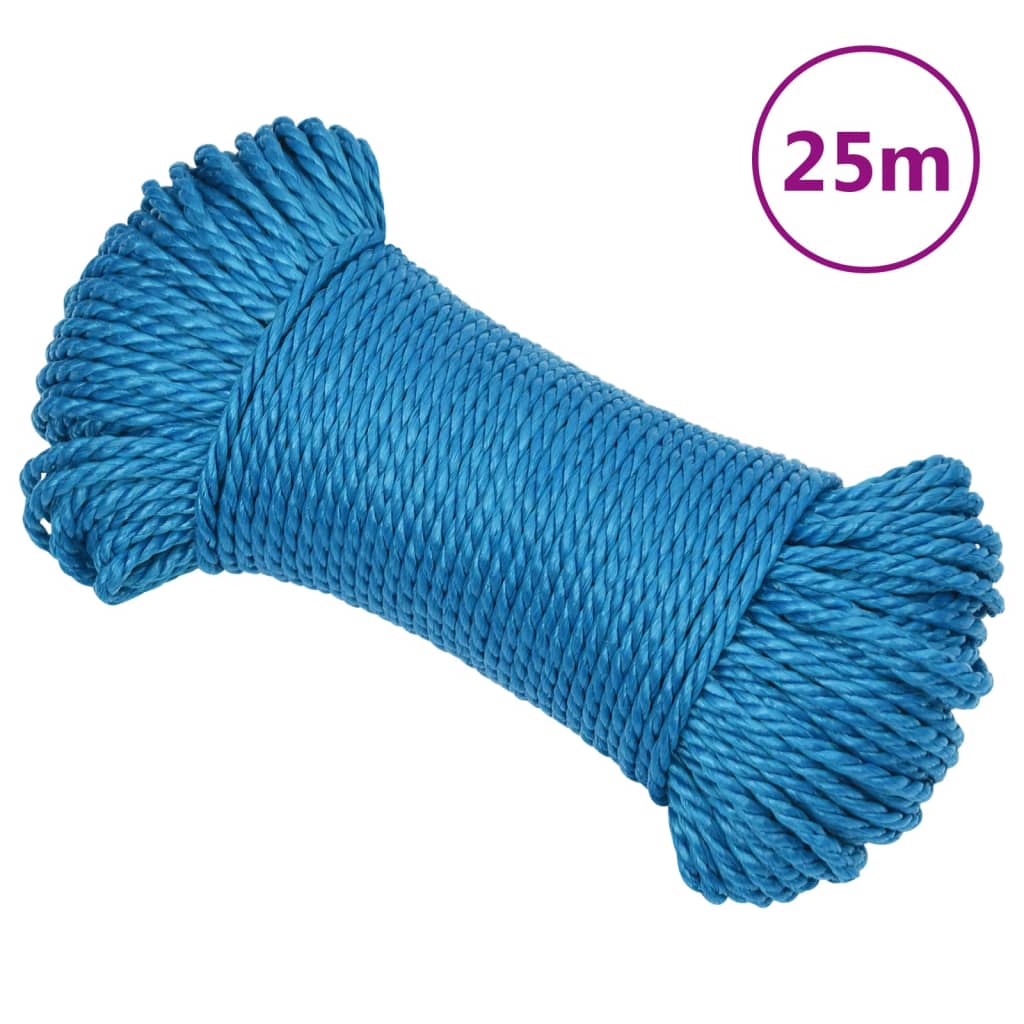 Corde en polypropylène tressé en losange de 1/2 po x 50 pi Corde en polypropylène tressé en losange de 1/2 po x 50 pi