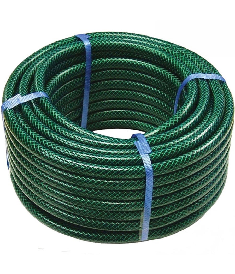 Berry Tubo da giardino multiuso da 1,27 cm, 15 m, resistente alle pieghe, tubo rinforzato intrecciato radiale per la consegna dell'acqua e il