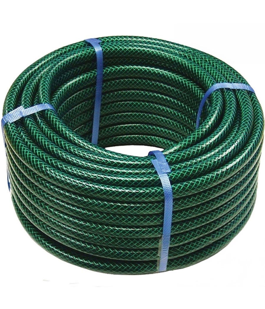 Berry Tubo da giardino multiuso da 1,27 cm, 15 m, resistente alle pieghe, tubo rinforzato intrecciato radiale per la consegna dell'acqua e il Berry Tubo da giardino multiuso da 1,27 cm, 15 m, resistente alle pieghe, tubo rinforzato intrecciato radiale per la consegna dell'acqua e il