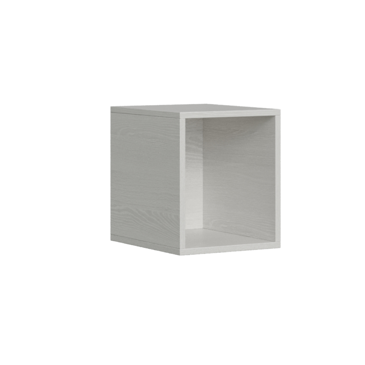 VidaXL Mensole Parete a Cubo 4 pz Grigio Cemento 60x15x23 cm in