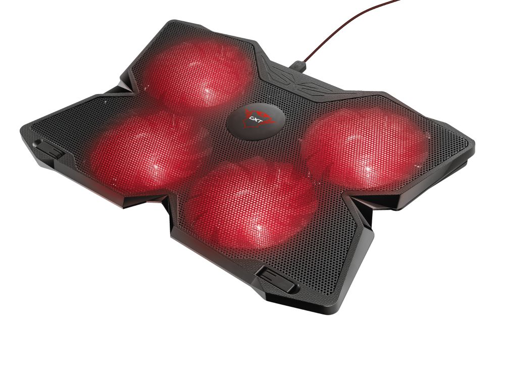 Trust GXT 278 Yozu Cooling-pad voor laptop In hoogte verstelbaar, Regelbare ventilator kopen ? Electronic