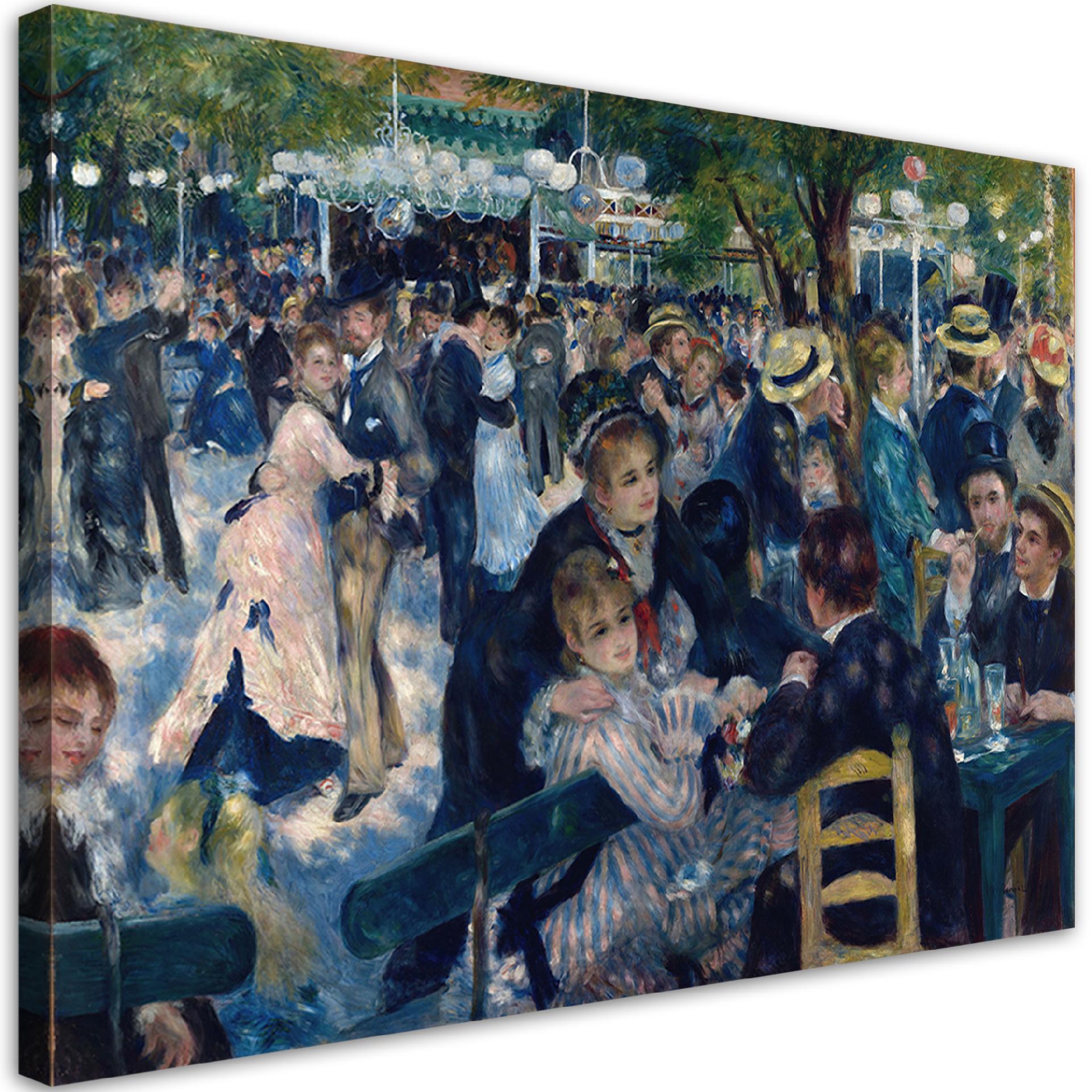 Obraz na płótnie, Bal w Moulin de la Galette Auguste Renoir 60x40