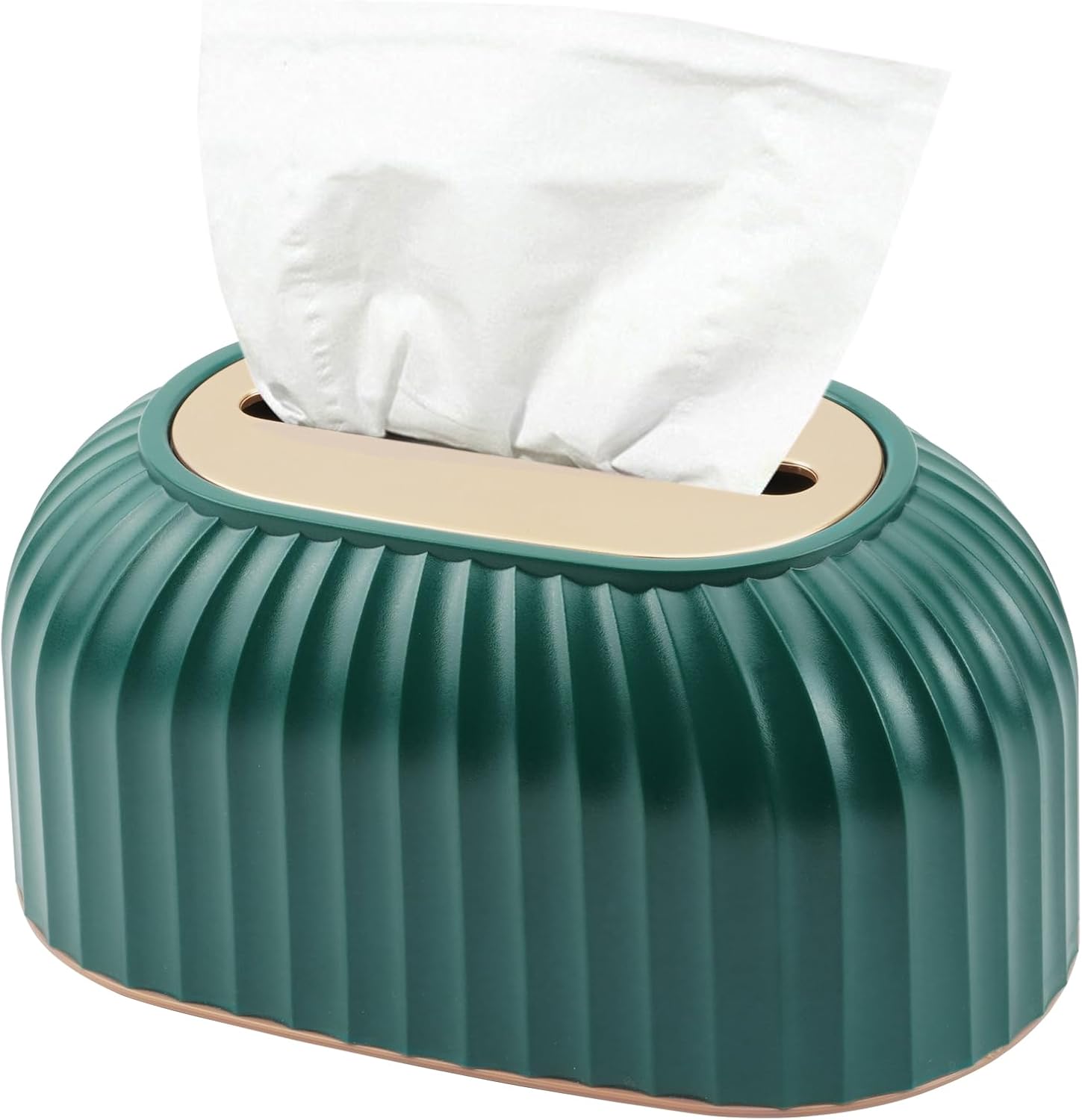 Elegancki i funkcjonalny, pasiasty, automatyczny, podnoszony pojemnik na chusteczki, kosmetyki i serwetki do łazienki i salonu