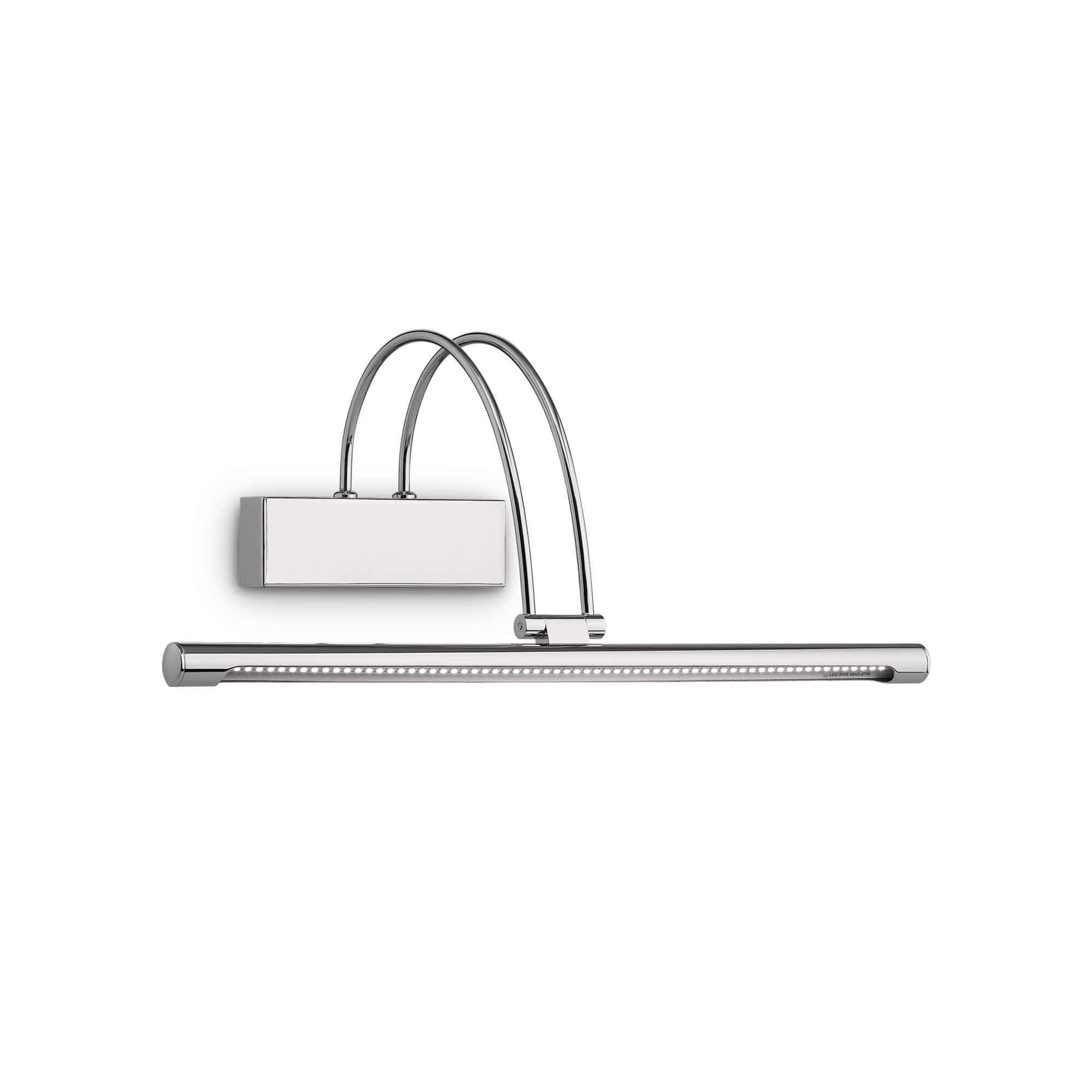 Ideal Lux  Applique Murale Chromée Bow 66 Ampoules , Leroy Merlin