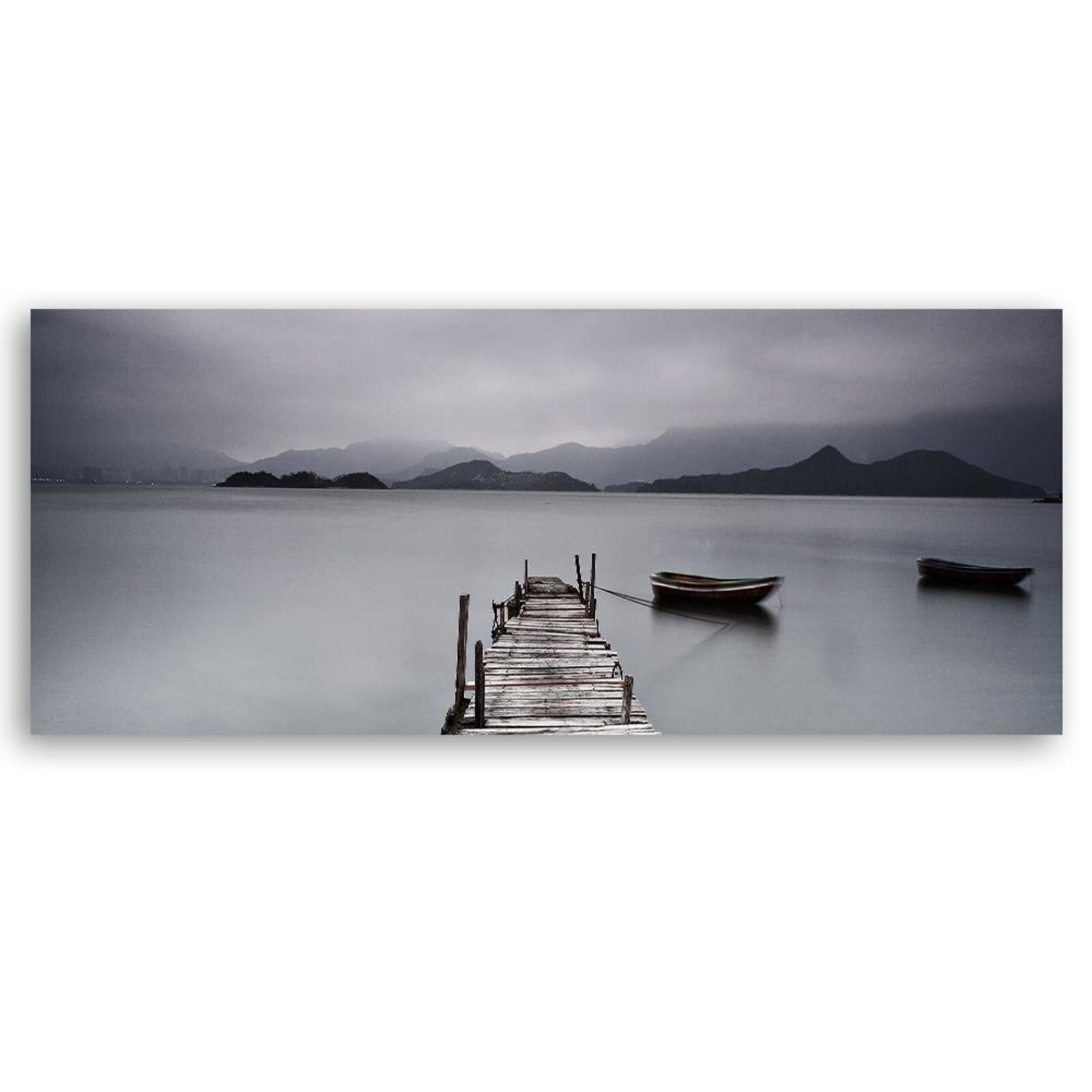 Tableau lac de sommeil - 150 x 50 cm - 2