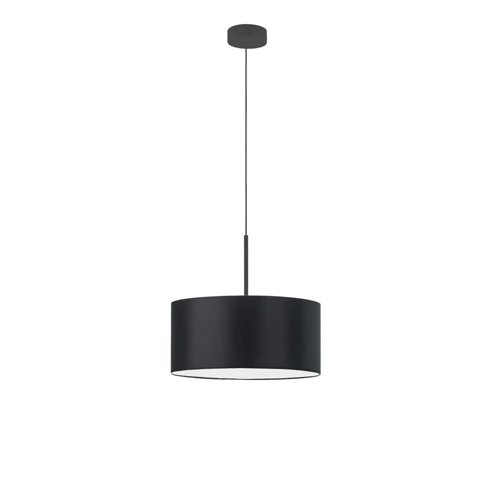 Lampa wisząca zwis żyrandol sufitowa z abażurem walec JAZZ 30 cm