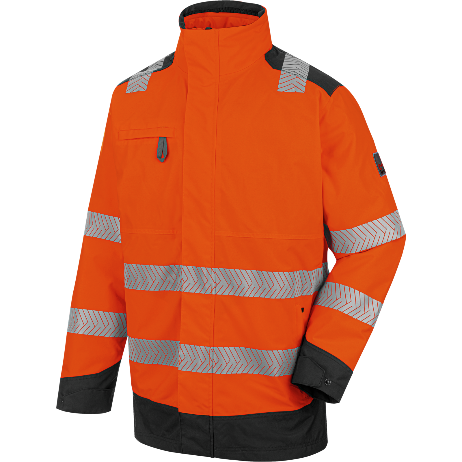 Würth MODYF Parka De Travail Haute-Visibilité Jaune Fluo 4 En 1 - Classe 3, Imperméable