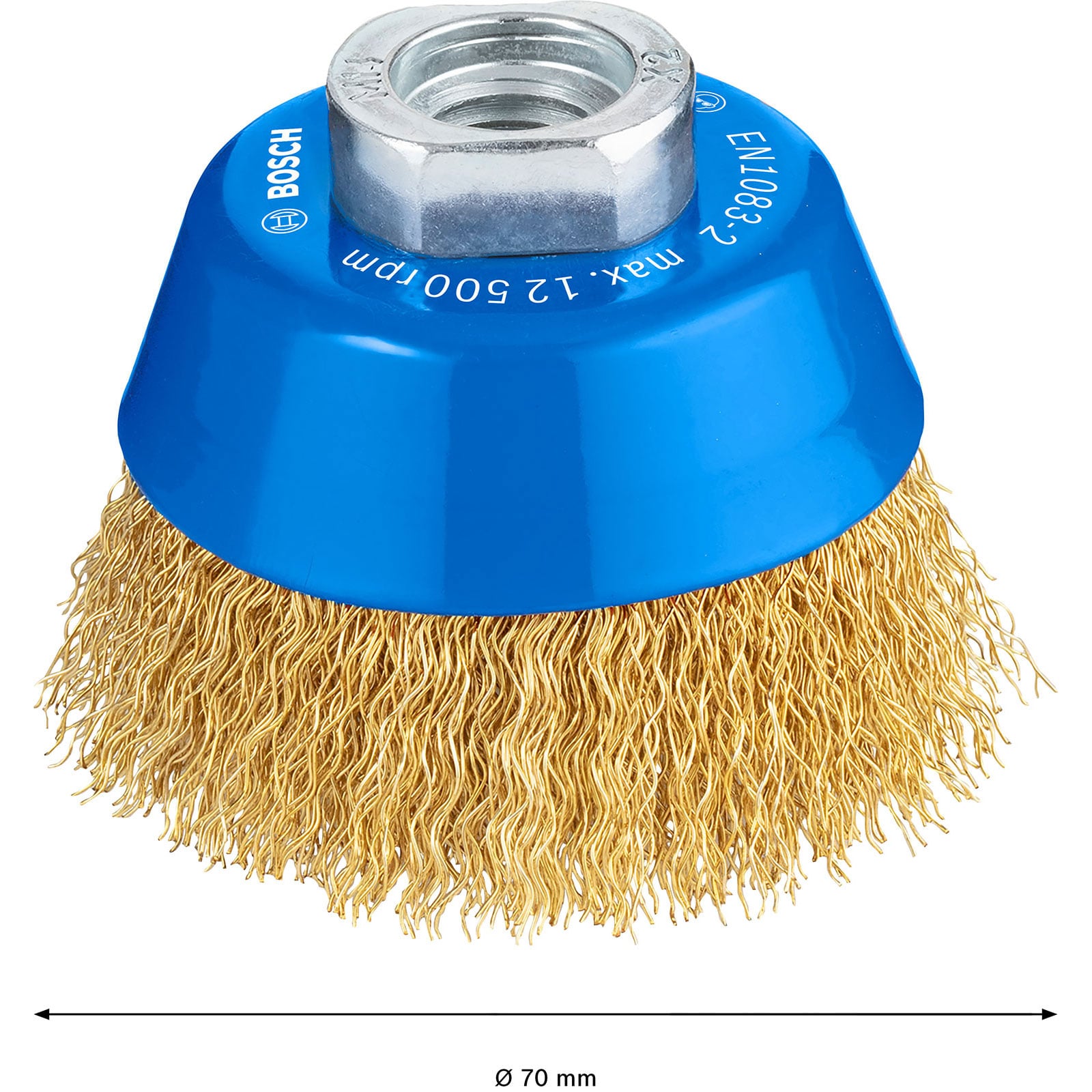 Bosch PRO Metal clean Szczotka garnkowa 70 x 0,30 mm Gwint - 1608614020 - 4