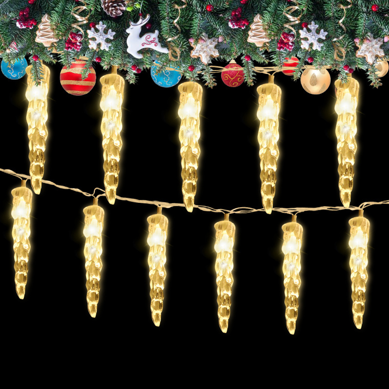 Guirlande De Noel Rideau Lumineux, 20M 800 Leds Guirlande Lumineuse Led Noël Étanche Ip44 Decoration Noel Exterieur Blanc Froid