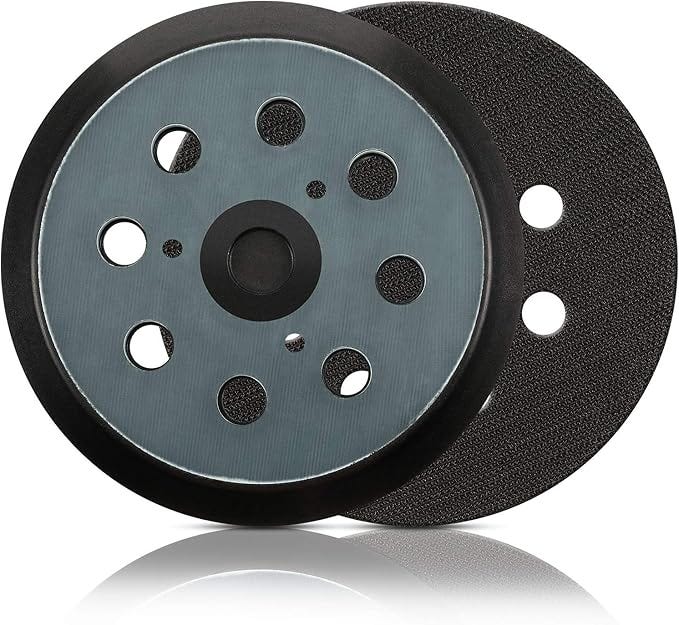 Patins de ponceuse de rechange pour Dewalt, 12,7 cm, 8 trous de ponçage orbital de Patins de ponceuse de rechange pour Dewalt, 12,7 cm, 8 trous de ponçage orbital de