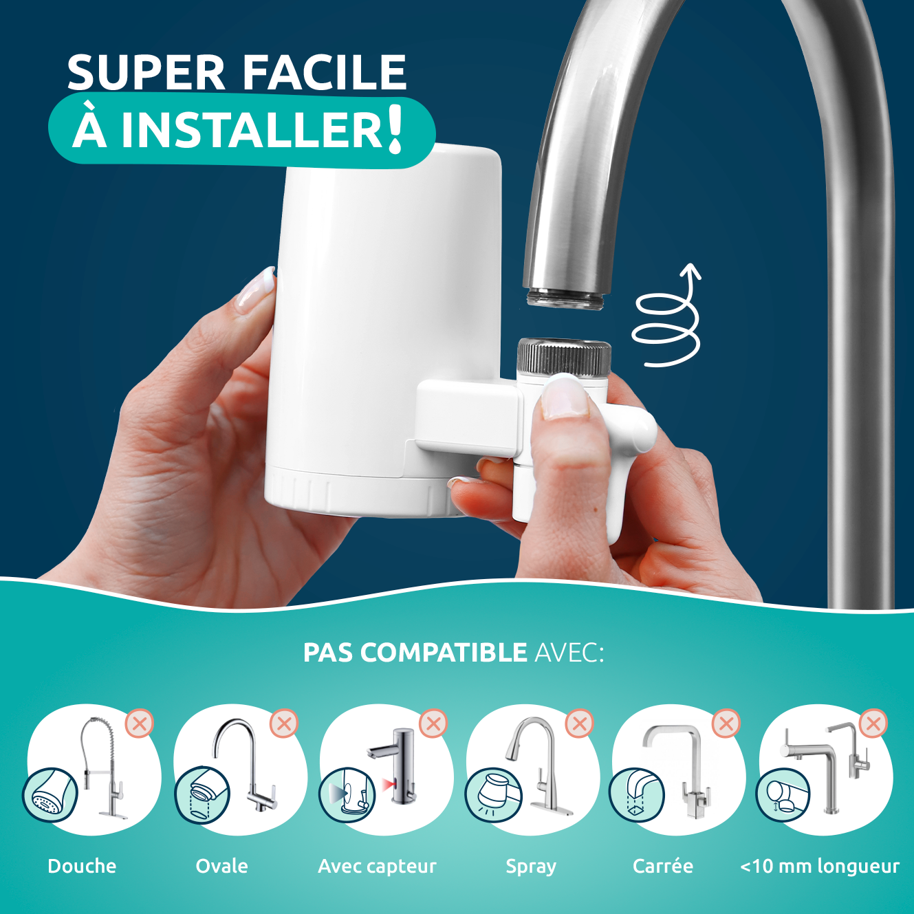 Vortpt: Filtro Acqua Sottolavello - Foto 2