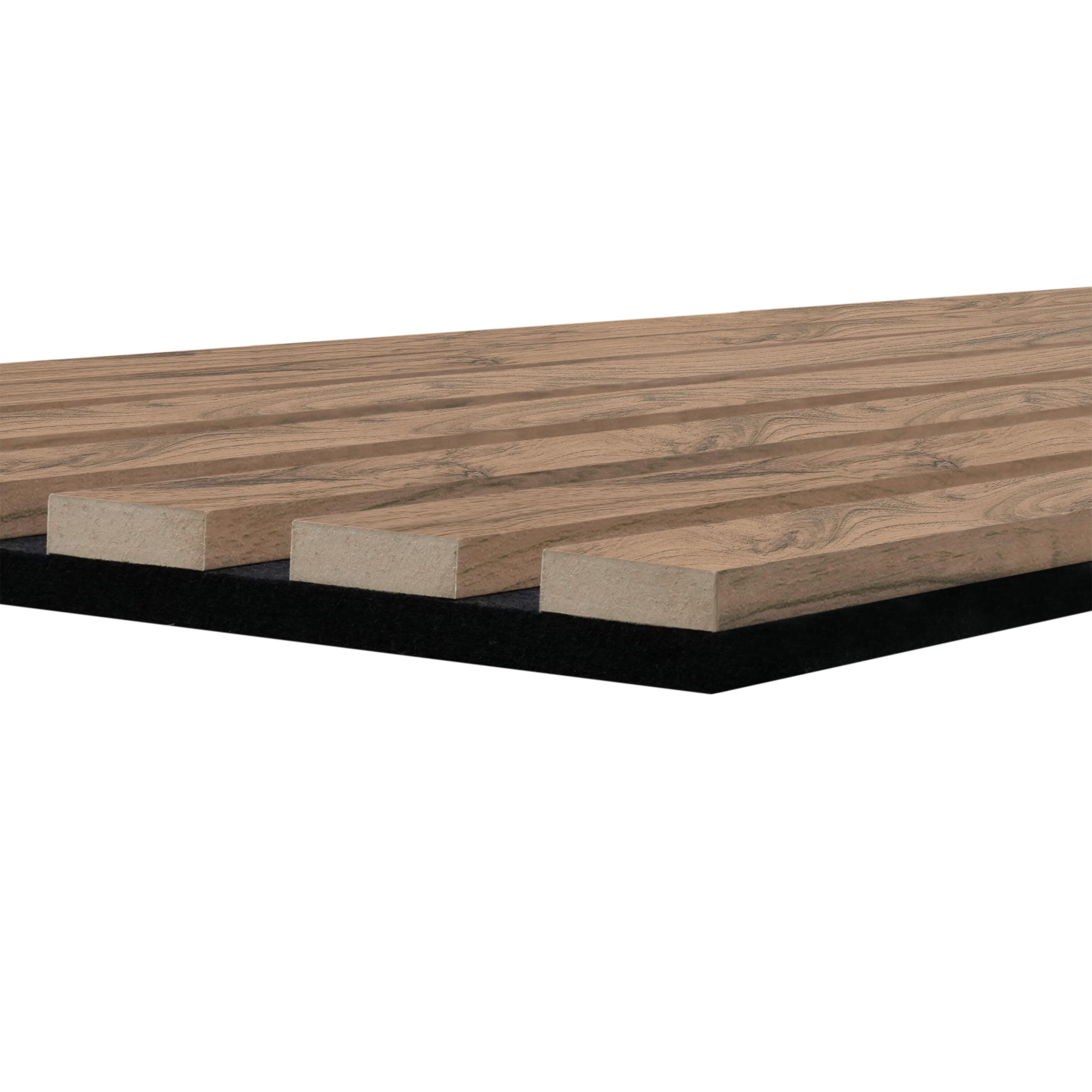 Pannello decorativo per pareti MDF noce RAVIK - 30 x 260 cm - 0,78 m² - ARTENS - 3