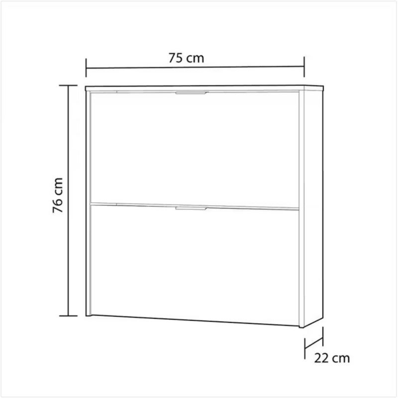 Rangement pour chaussures Basic 2 portes - 4