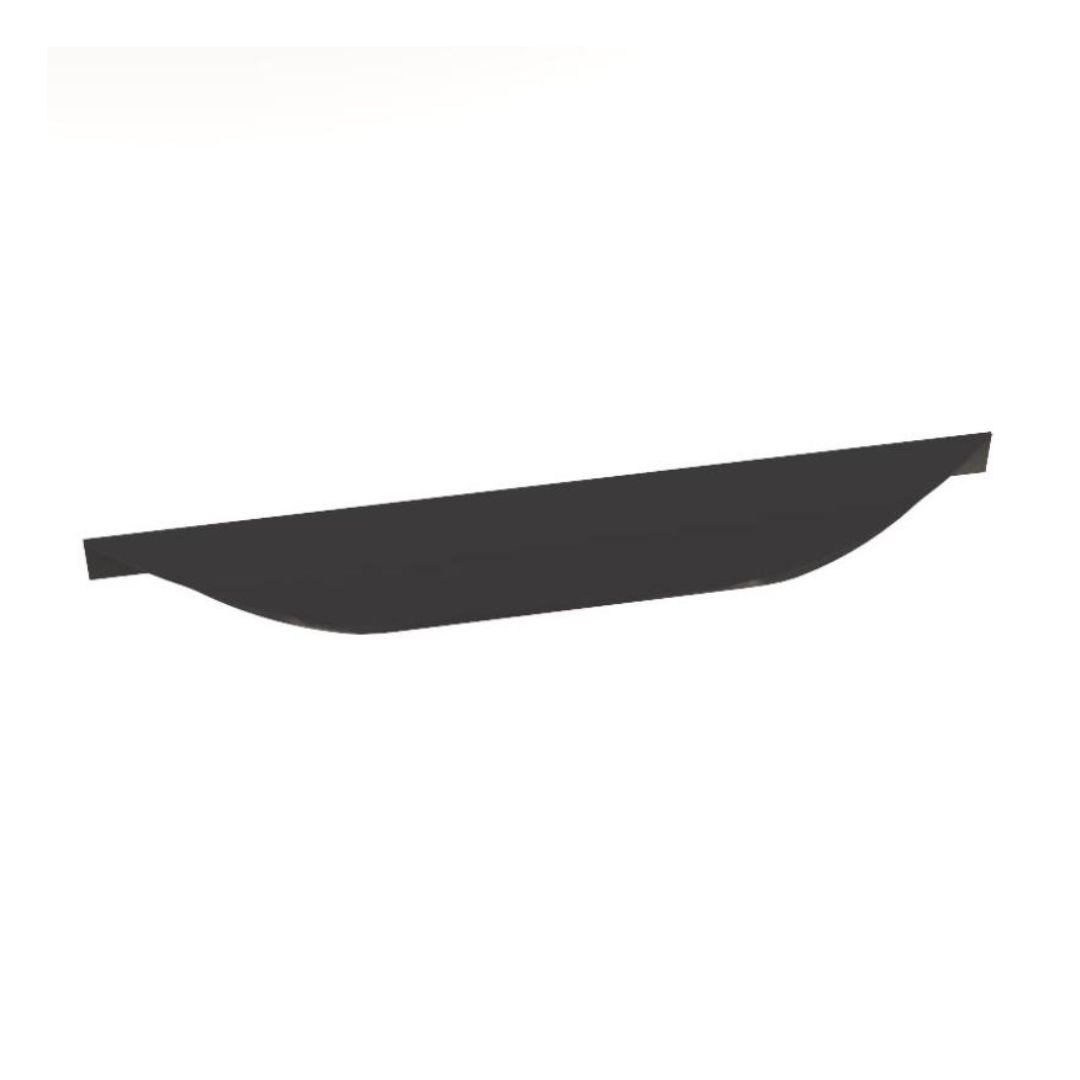 Uchwyt meblowy WAVE 26 cm czarny krawędziowy