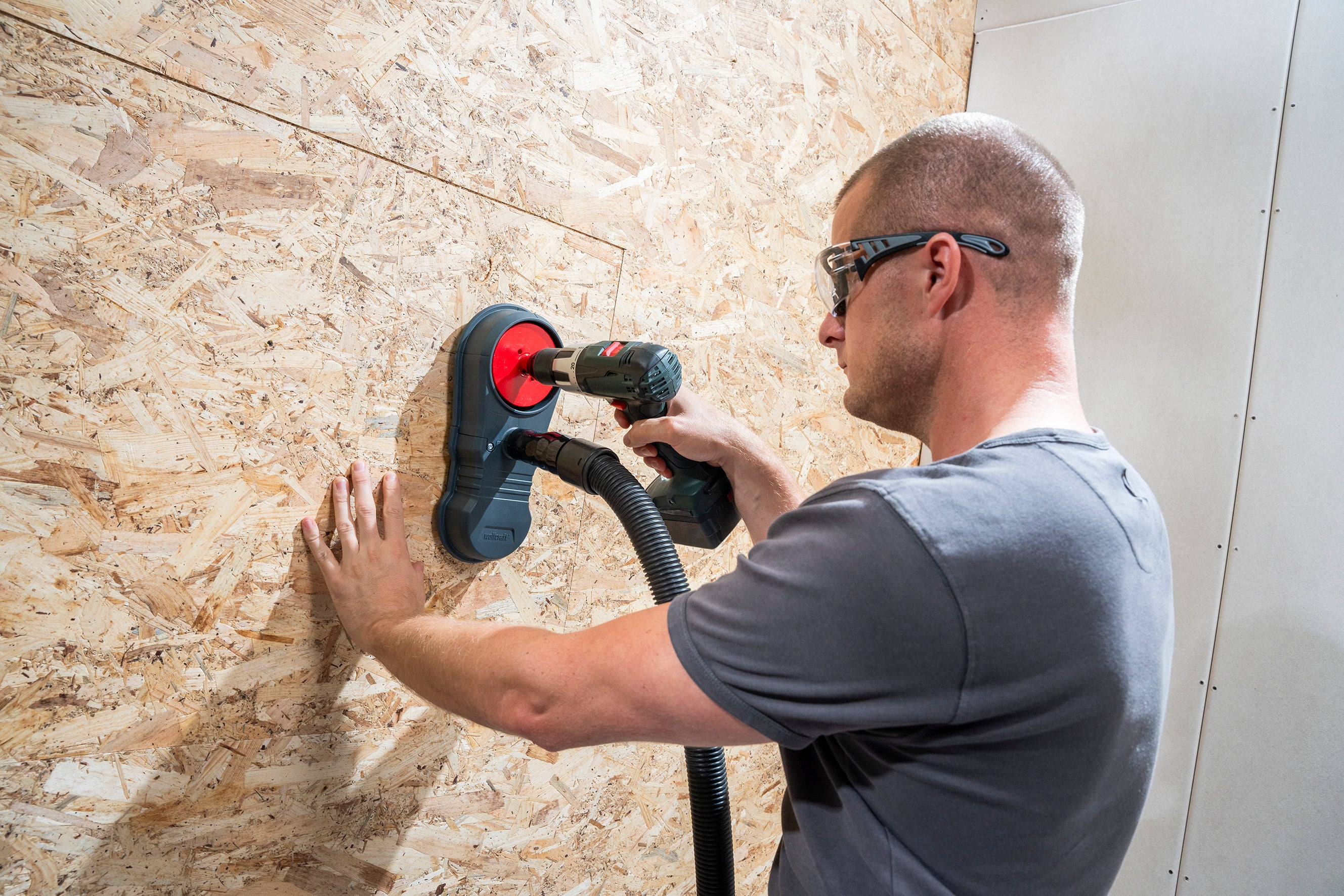 Sistema de aspiración coronas/brocas - wolfcraft 5954000 - 3