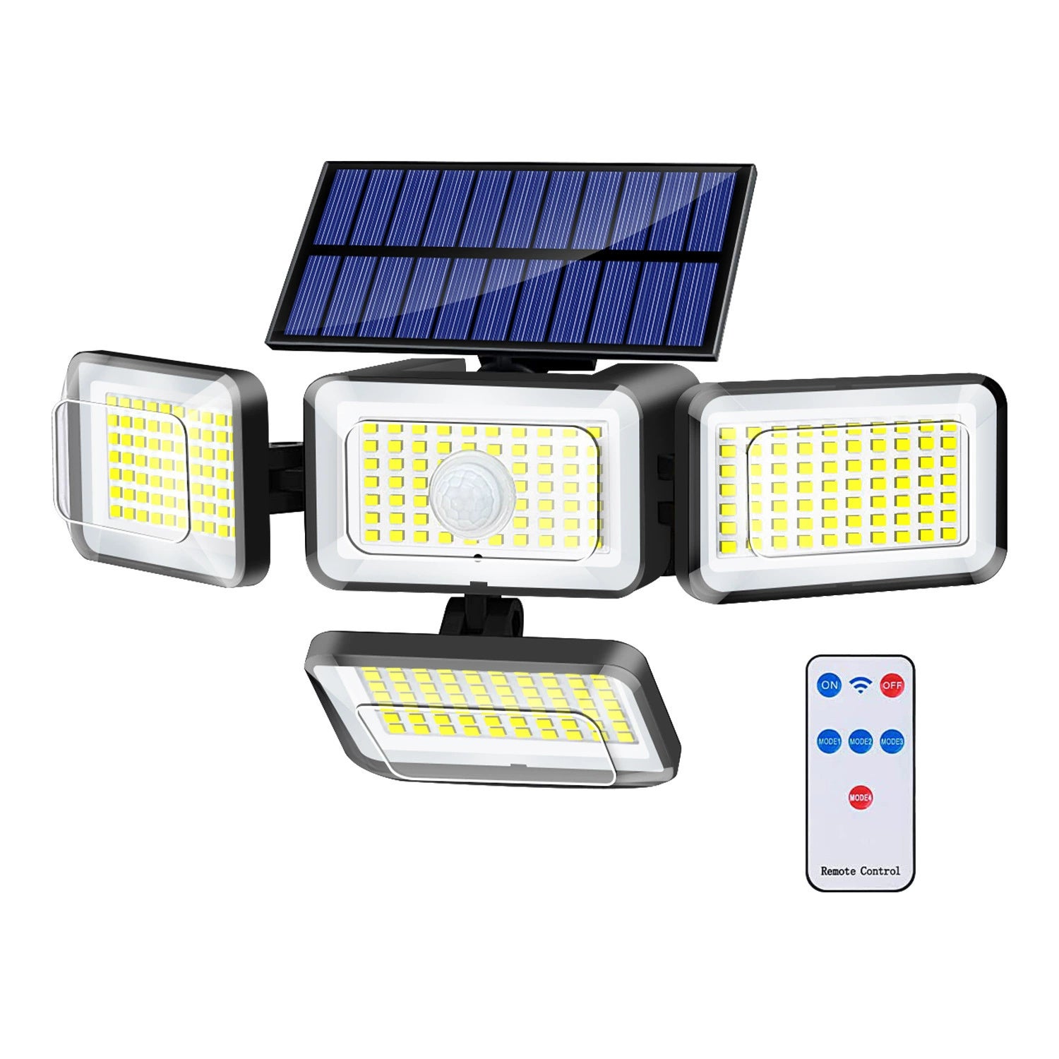 Faro Con Sensore Di Movimento - Faretto LED Esterno CON Sensore DI Movimento E Pannello : Faretto Da Esterno Con Pannello : Faro Led Esterno Con Pannello Solare