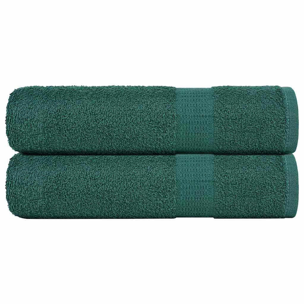 Essuie-mains 10 Pcs Anthracite 50x100 Cm 360 G/m² 100% Coton