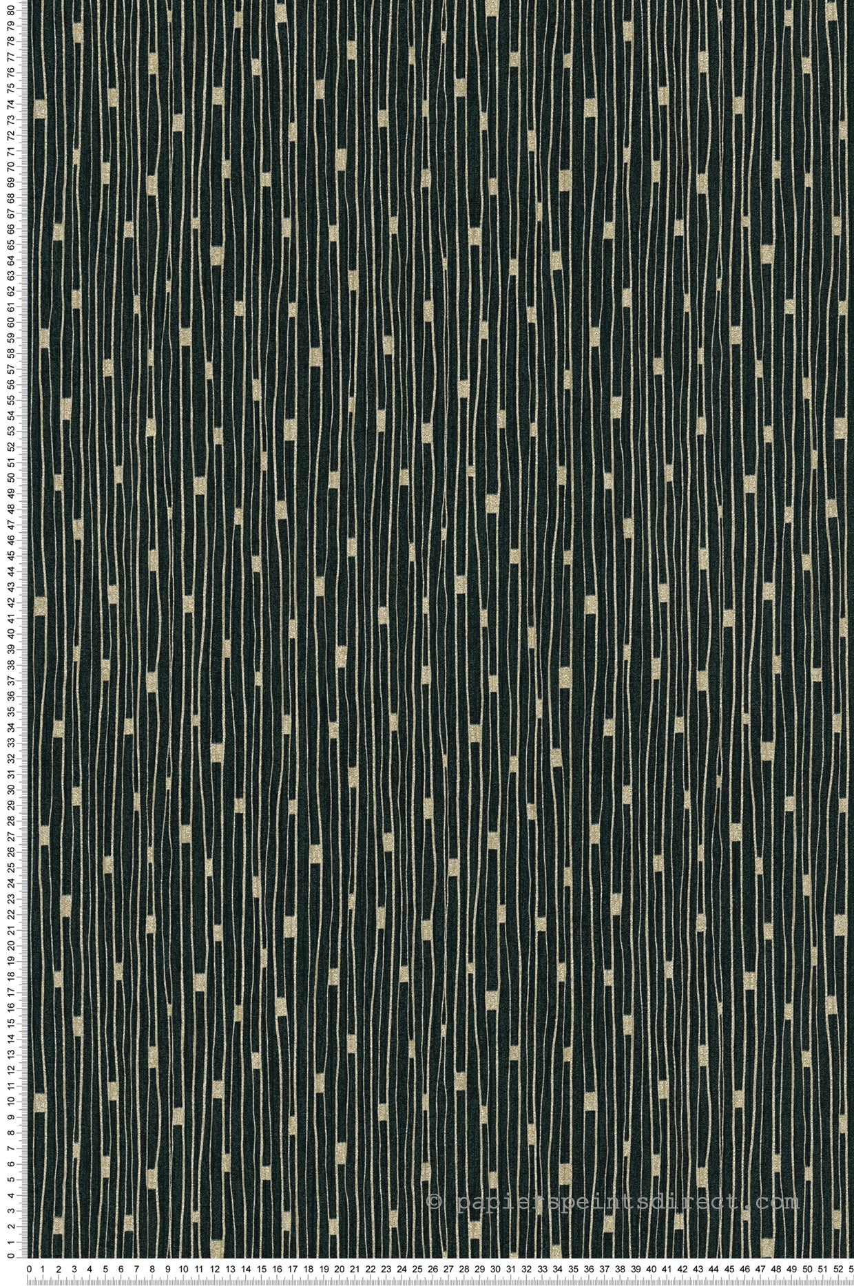 Tapeta motyw figuratywny czarnym,złotymIsrebrnym - 53 cm x 10.05 m - LIVINGWALLS