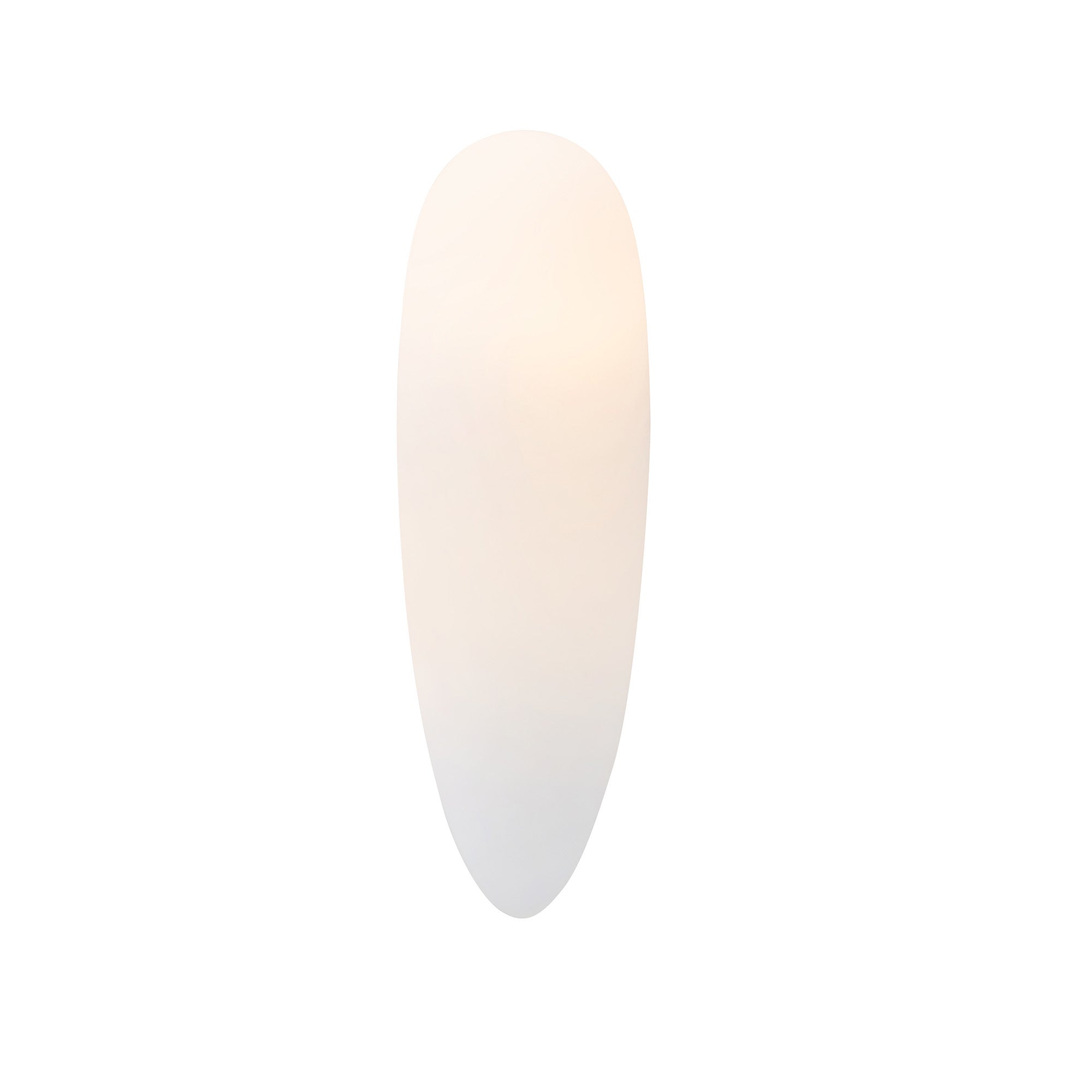 Forlight Glass 460mm - Apparecchio a parete filo muro bianco E27 100W - 5