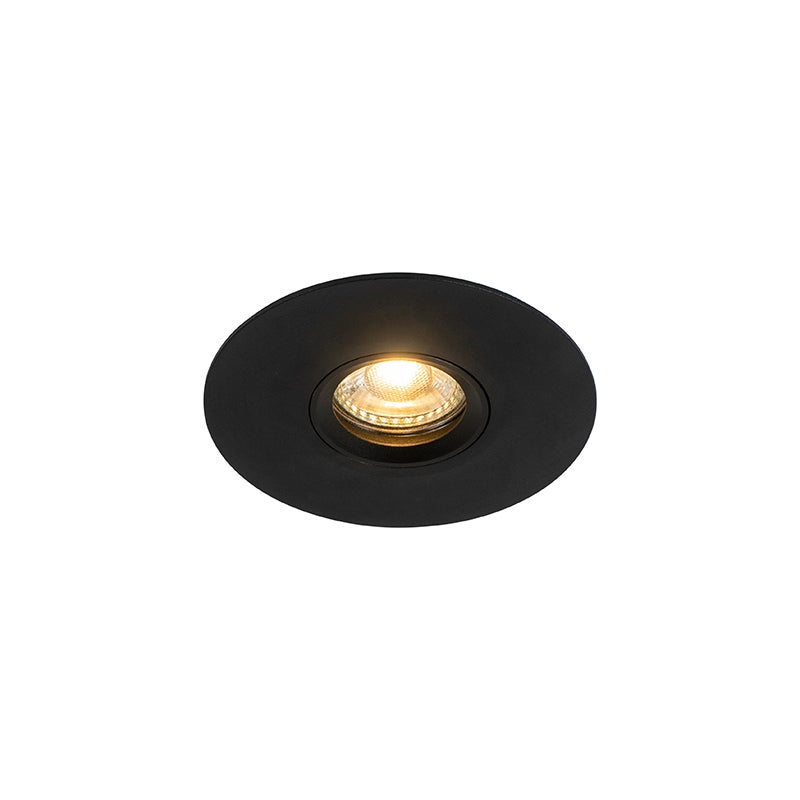 Inteligentny reflektor wpuszczany czarny z Wifi GU10 50mm - Buco