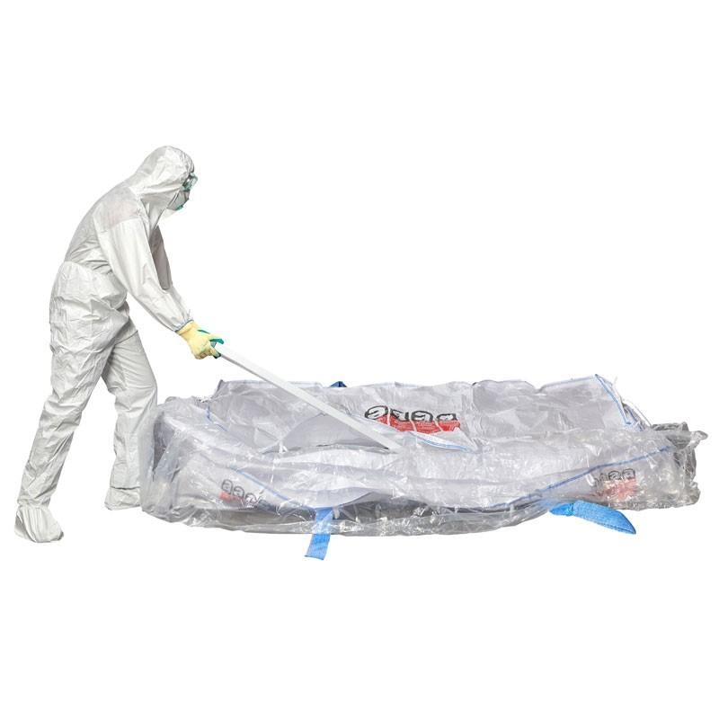 Depot Bag Amiante avec un sachet interne (1000kg - 250x150x30cm) - 2