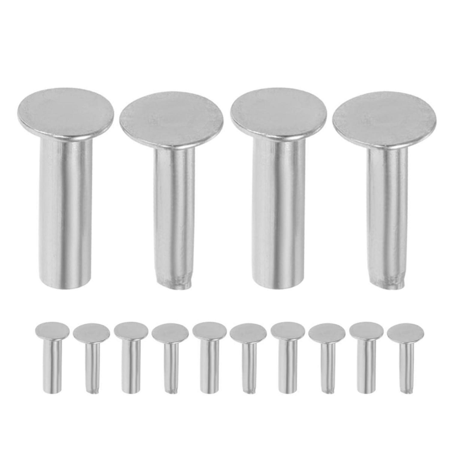 Rivets pour manche de couteau, 7 pièces, acier inoxydable 1.6x0.7x0.7cm ...