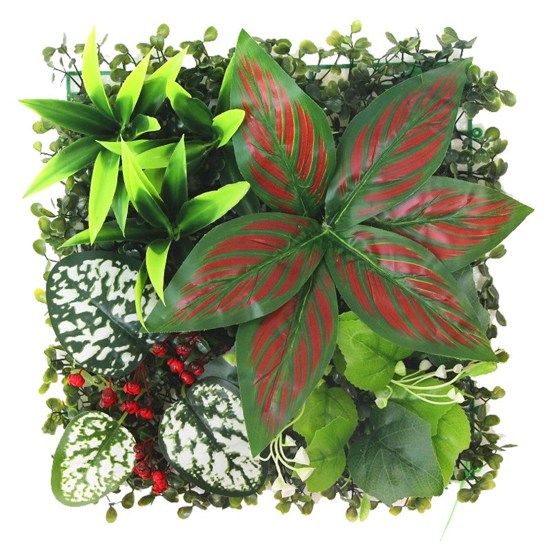 Sztuczna ściana roślinna sztuczne żywopłoty ogrodzenie dekoracyjne i zapewniające prywatność ściana sztucznych kwiatów tło sztucznej ściany roślinnej