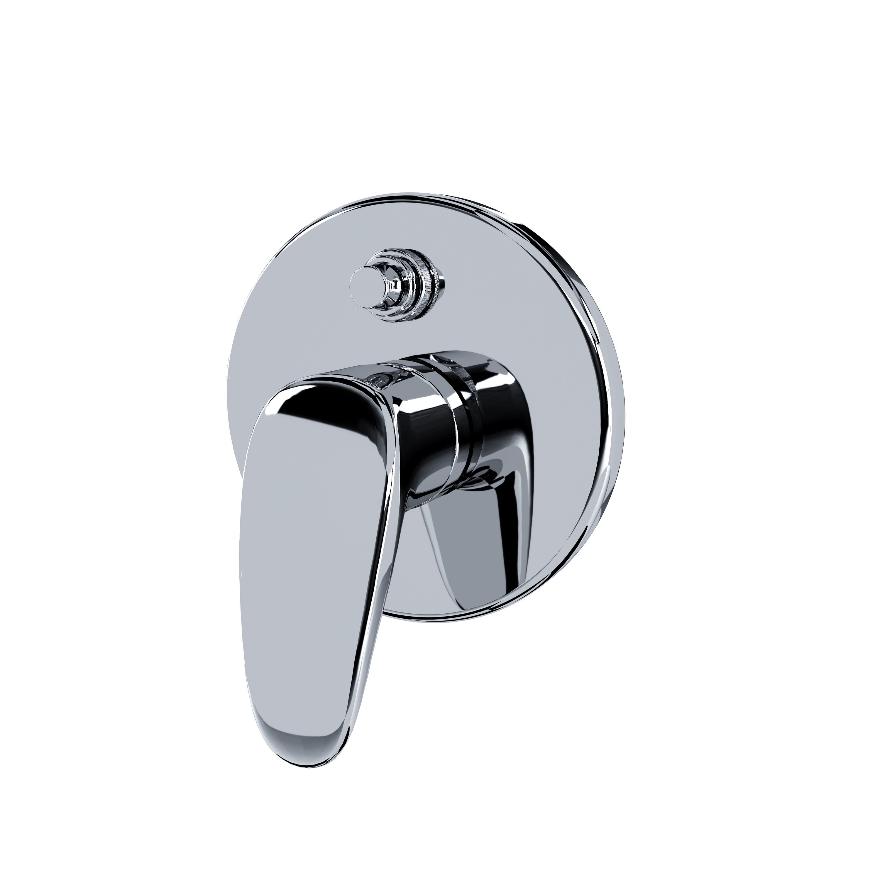 Miscelatore Doccia Da Parete Cromato - Rubinetto Esterno Con Bocca G ½, Ottone Massiccio Per Bagno Moderno - Foto 8