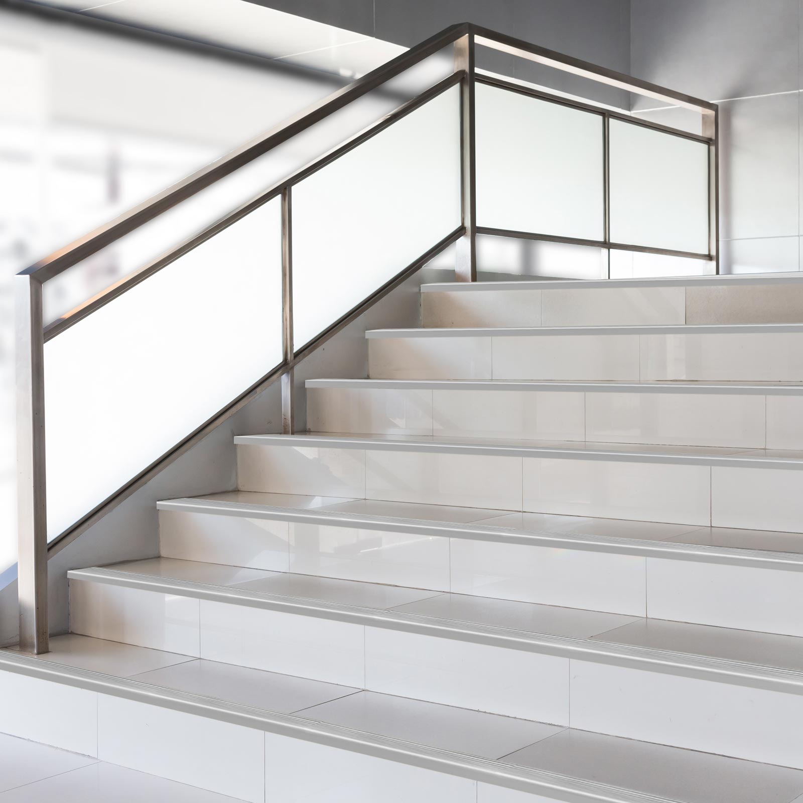 Scala di sicurezza Forma: F Alluminio anodizzato Argento S 90 cm - 4