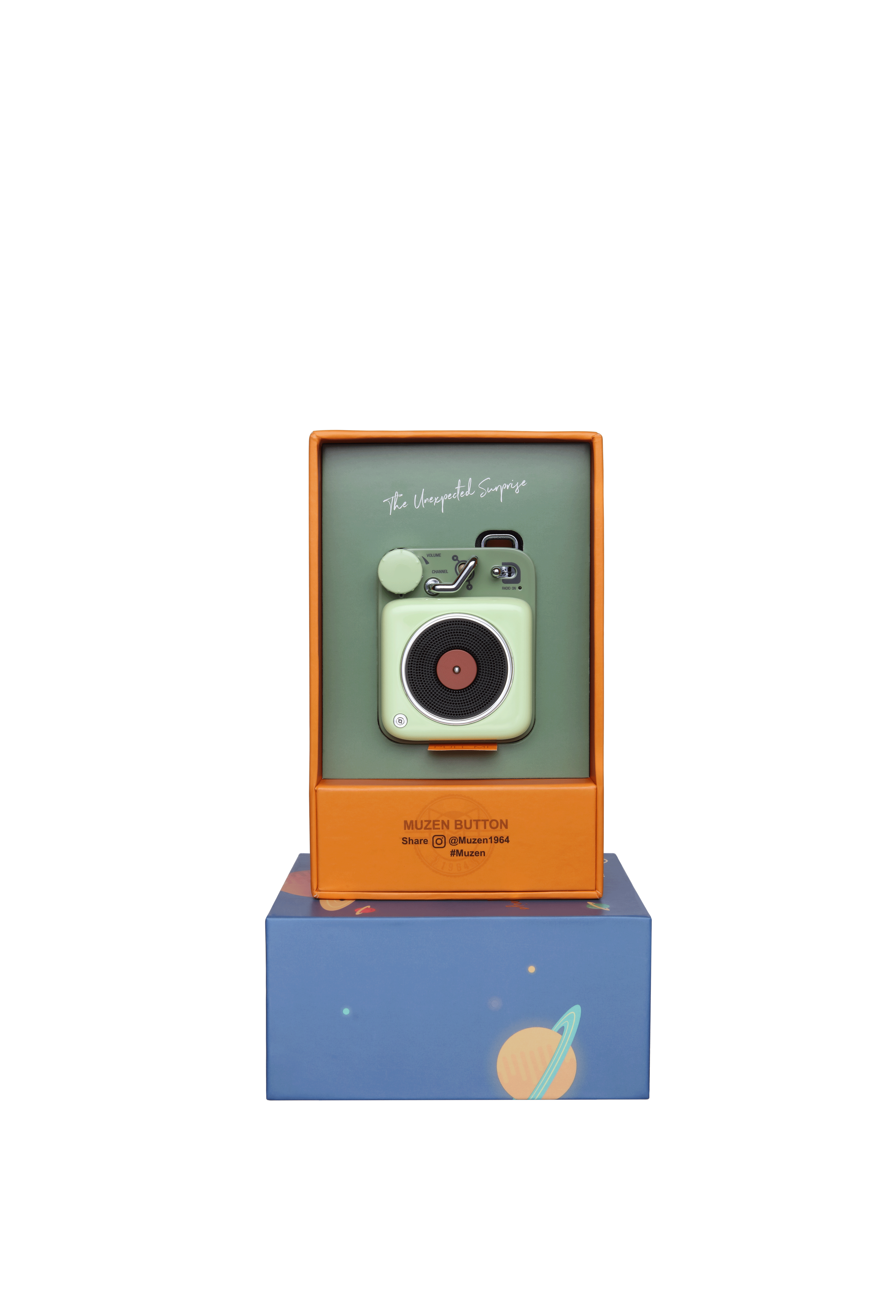 Altavoz Bluetooth Retro MUZEN BUTTON | Leroy Merlin Altavoz Bluetooth Retro MUZEN BUTTON | Leroy Merlin