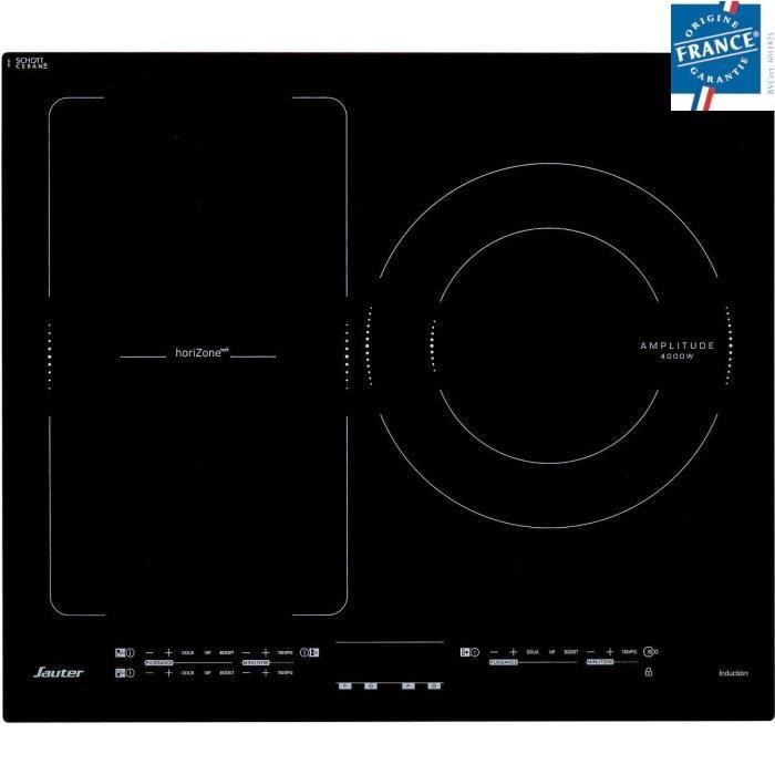 Plaque Induction SAUTER 7200W 60cm SAU3660767208193 Leroy Merlin