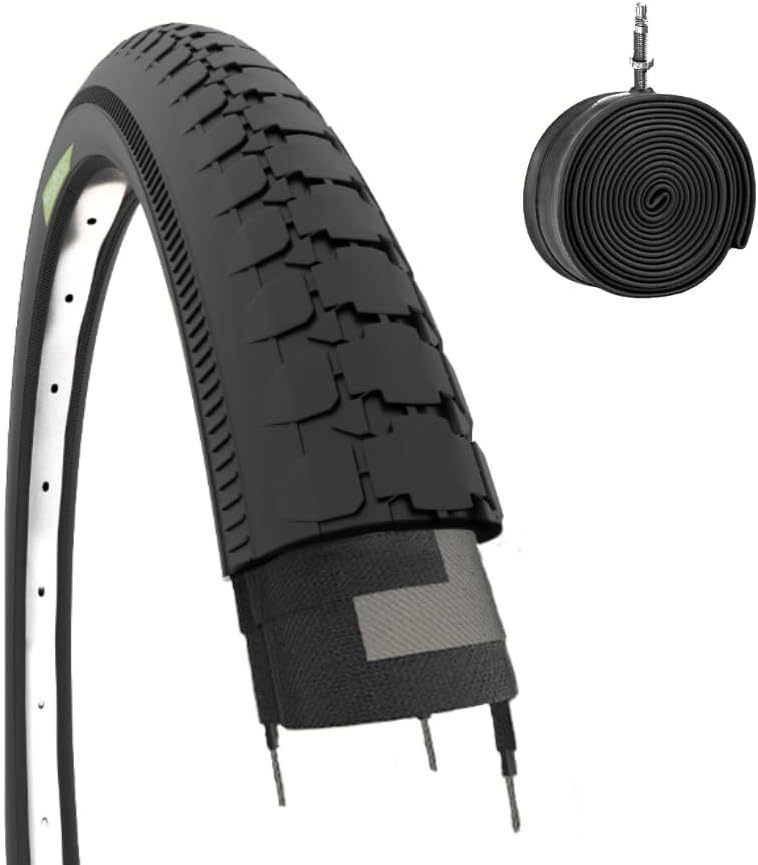 PNEU VÉLO SCHWALBE HS116 NOIR à FLANCS BEIGES - 450x35A - 37-390 (18x1
