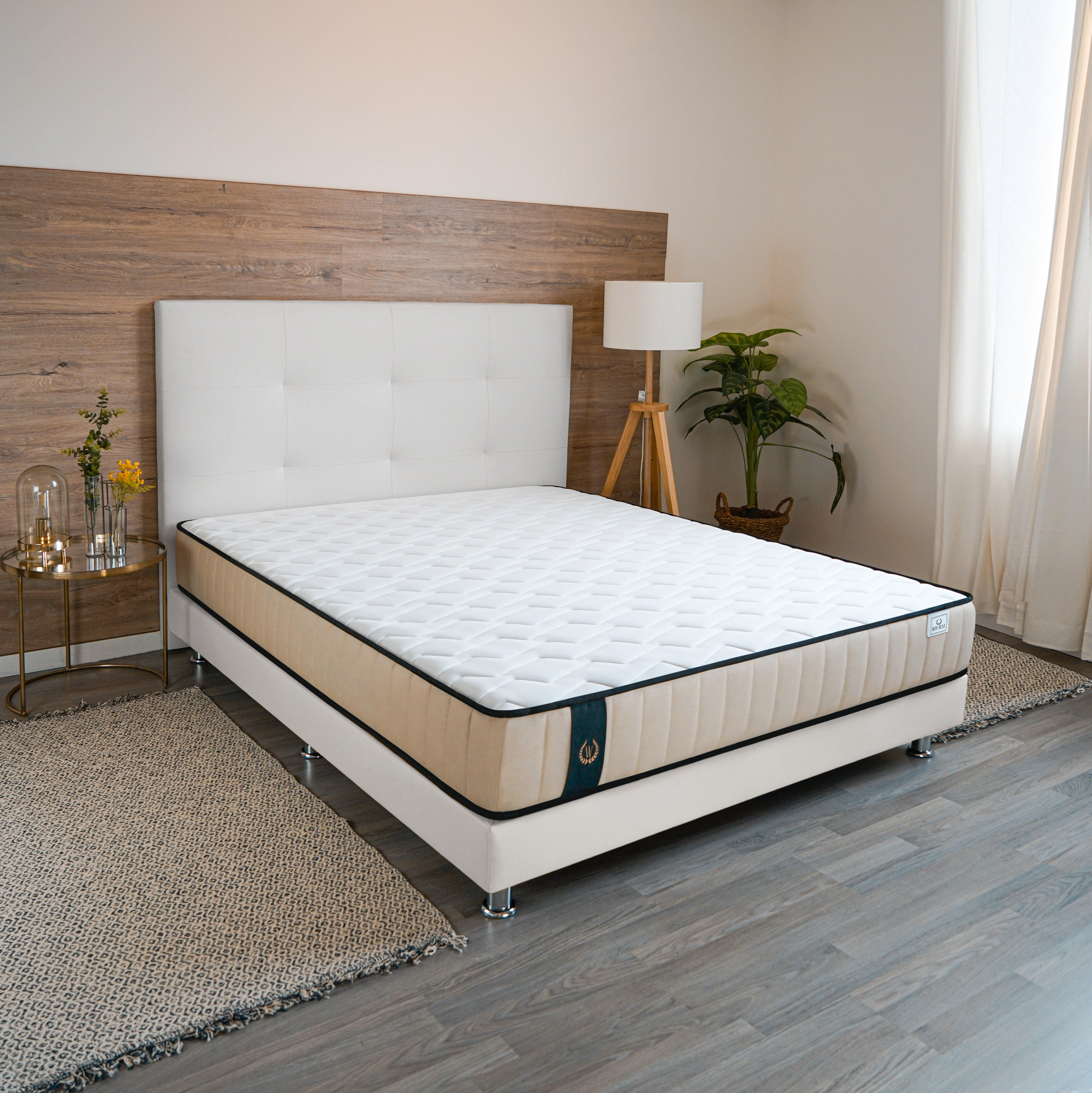 Colchón viscoelástico de alta firmeza maximus cama 105x180 altura 21 cm - win rest