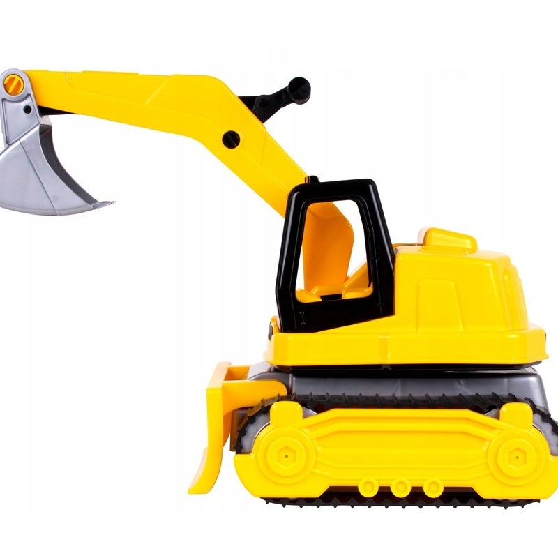 Duza Koparka Ciągnik Gumowe Koła Gąsienicowe 6276