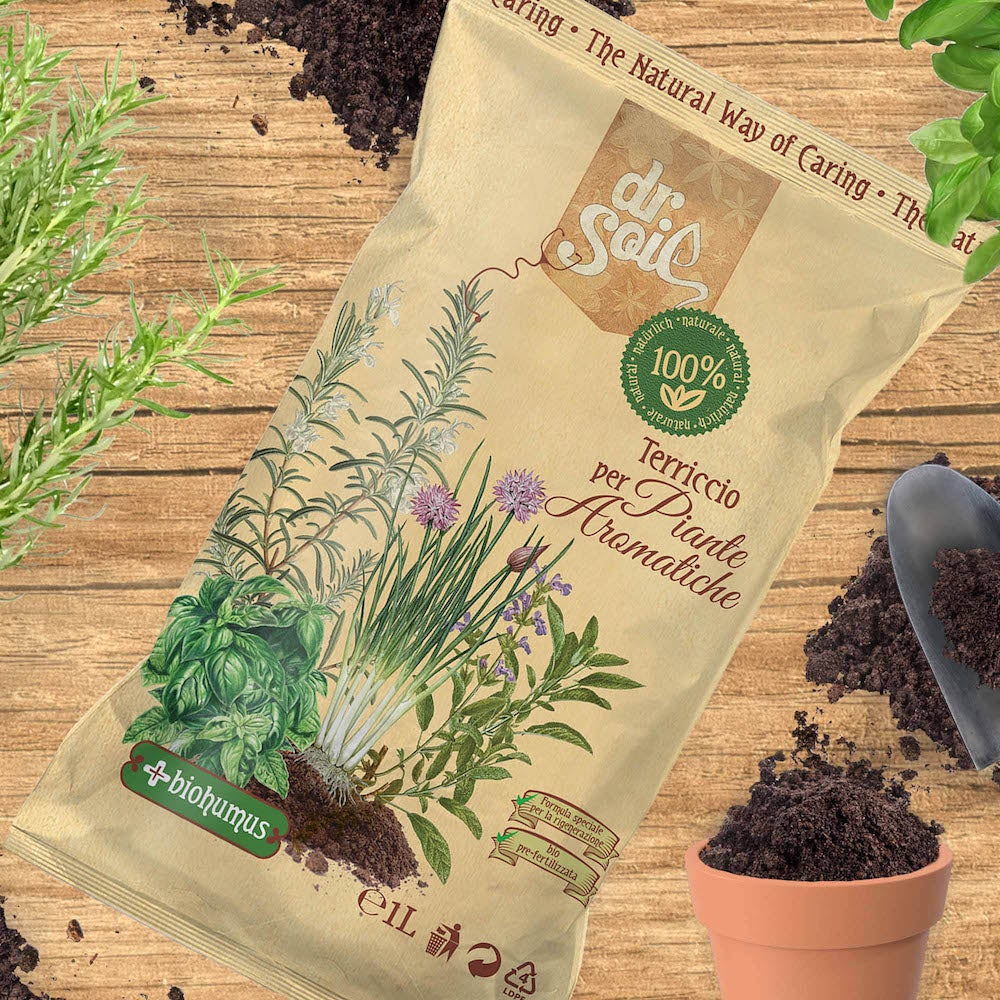 Dr. Soil Terreau pour plantes aromatiques 1l - 5