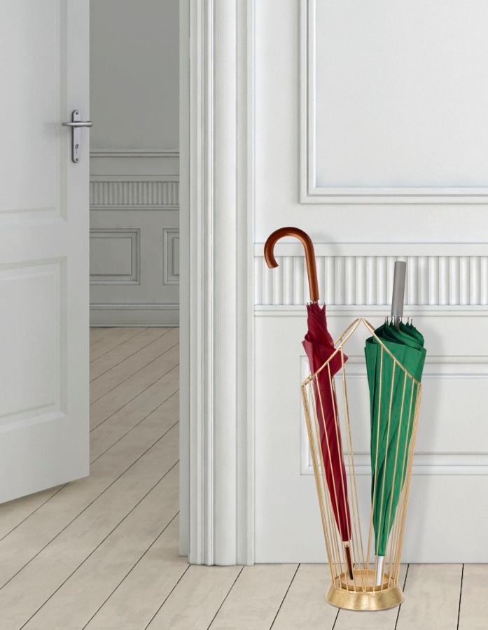 Porte-parapluie Glam Stick cm 25,5x18,5x60 Unique / Or - 7