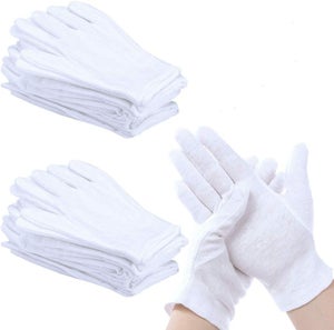 Gants Blancs SFGI Taille 8 - Neufs Sans étiquette, Pour Travail Ou Cérémonie