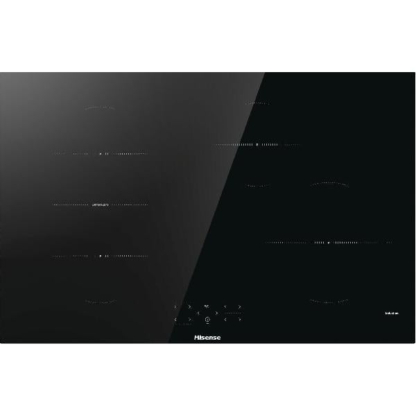 Hisense Placa De Inducción Empotrada De 80 Cm Y 4 Fuegos Hi8421bsc Color Negro , Leroy Merlin