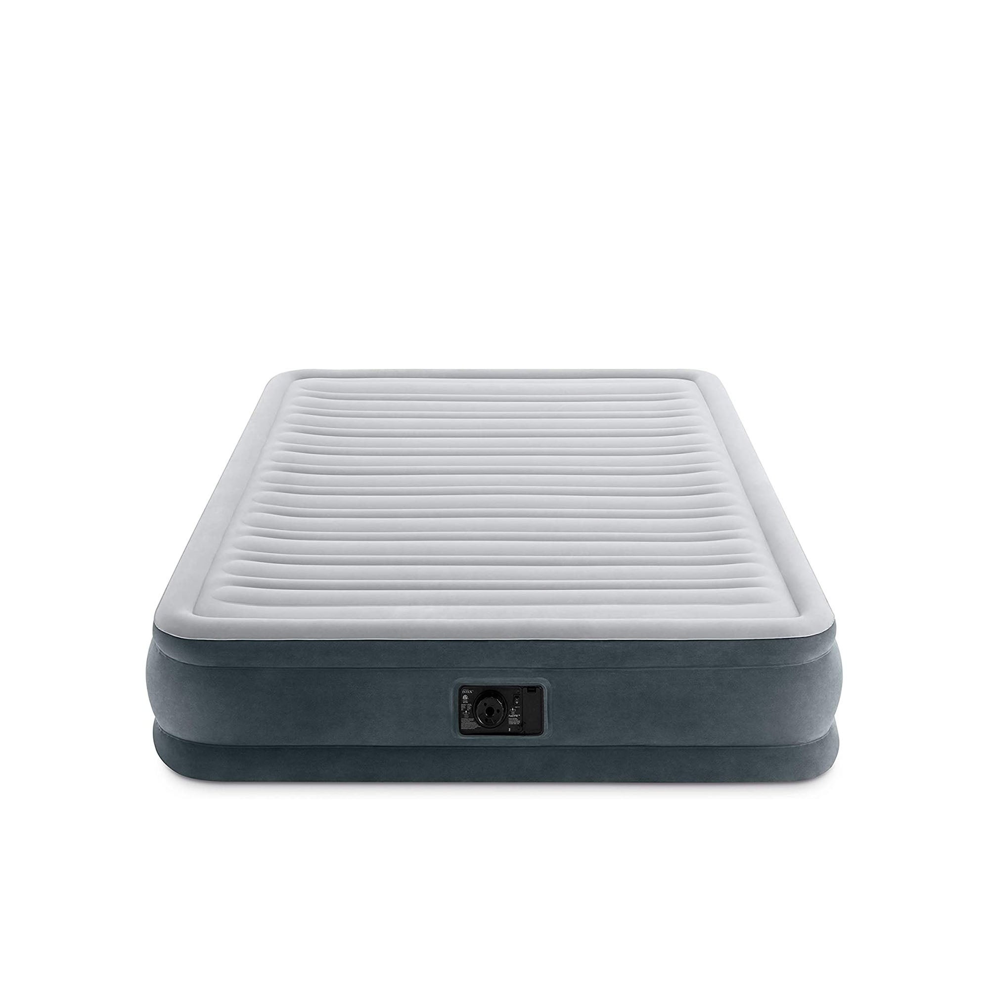 Materac duży dmuchany wbudowana pompka Intex 67770