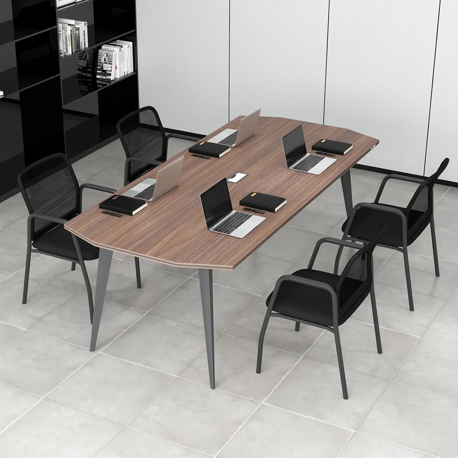 Set di Sedie per Sala Riunioni, con Schienale Ergonomico e