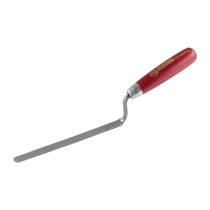 Kielnia do spoinowania duńska dł. 310 mm szer. 12 mm stożkowa zamknięta stal węglowa C75 SCHWAN