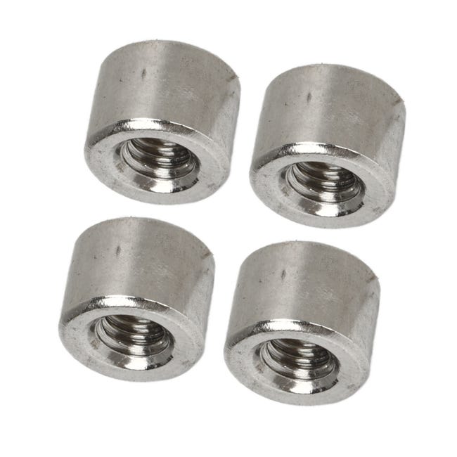 50 Dadi Di Accoppiamento M4 X 10 Mm In Acciaio Inox 304 - Completamente Filettati - Foto 2