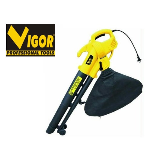 Soffiatore - Aspiratore - Aspirafoglie - Trituratore elettrico 2400W Vigor - VAS-2400