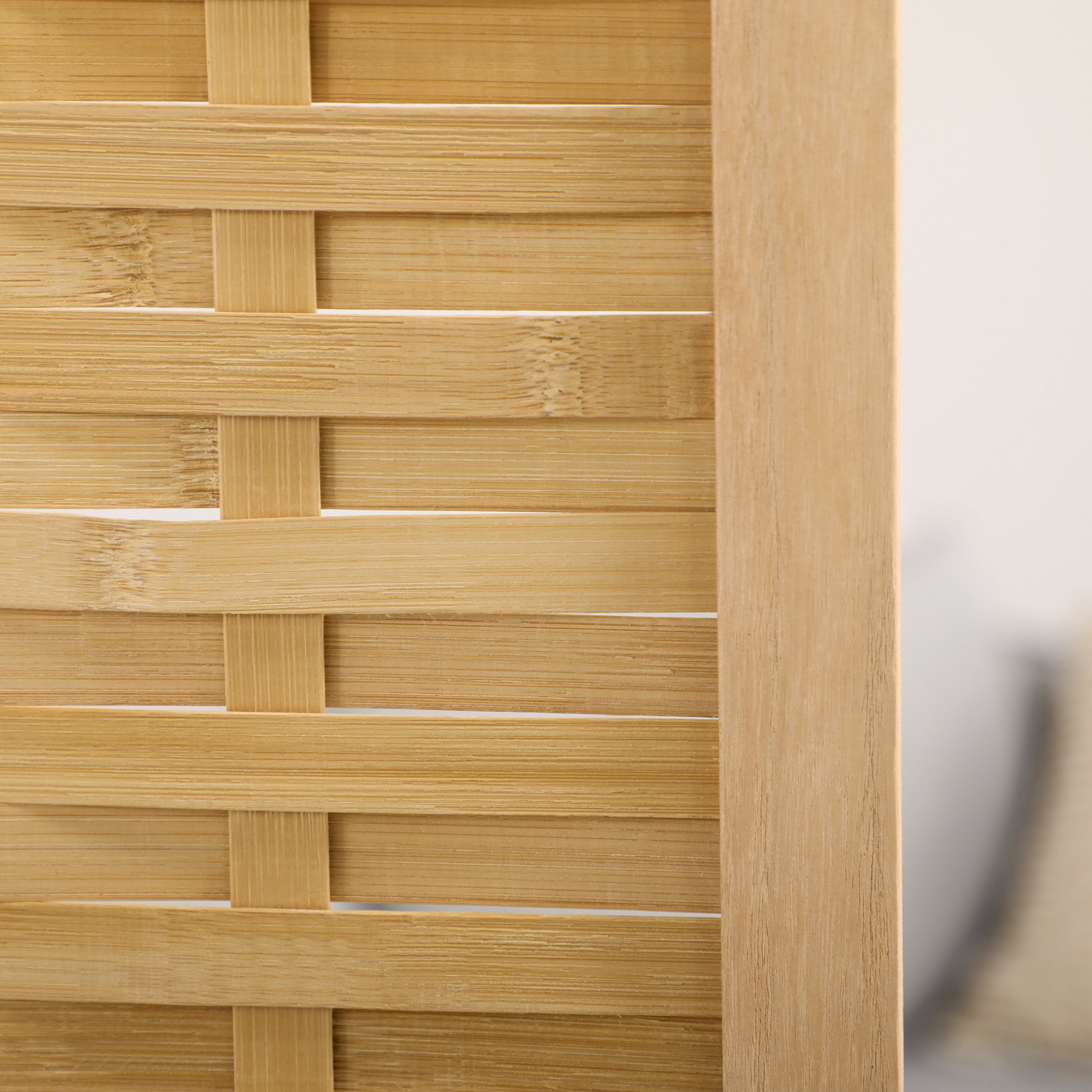 Paravent Bois de bambou HOMCOM - 8