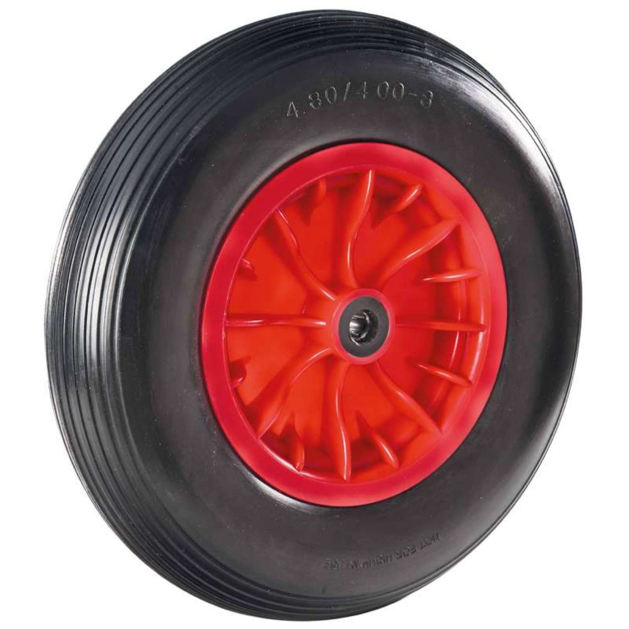 Roue Increvable En Polyuréthane Ø260x85 Mm Alésage Ø20 Mm - Neuf LEM Select