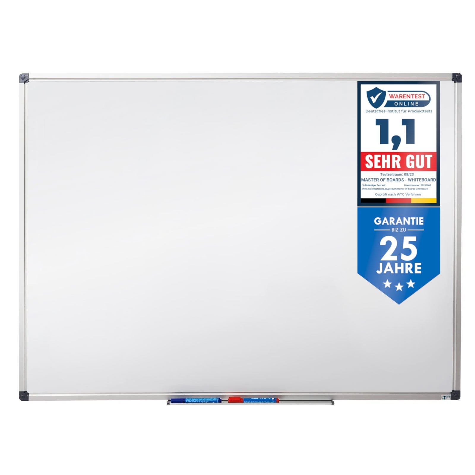 Tableau blanc magnétique, 45 x 60 cm - 4