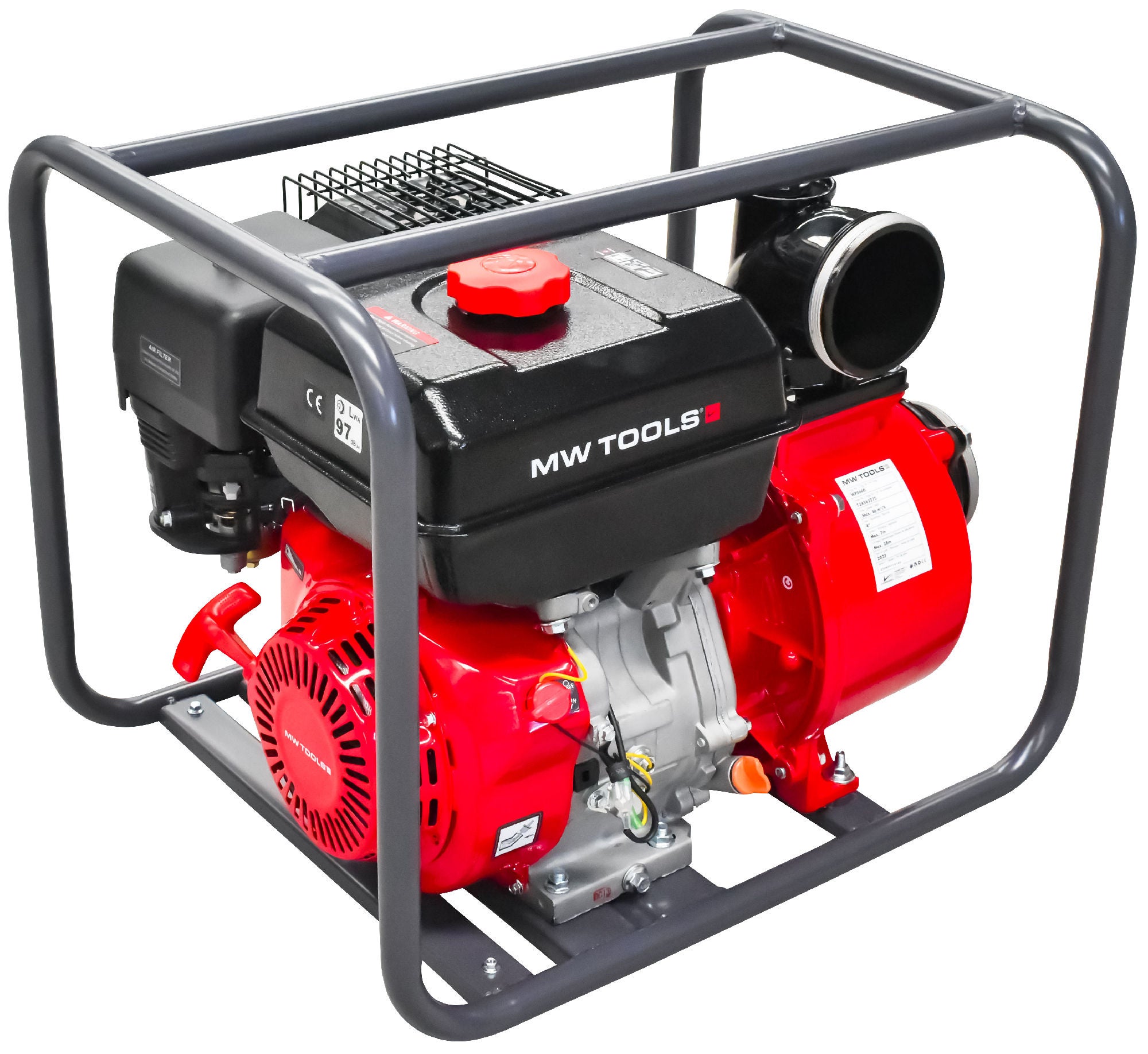 Pompe à eau motopompe thermique essence 86.000 L/h 9 CV raccord 4 — free download